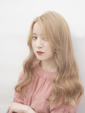 ユッカ エハ 豊中(YUCCA eha) 【eha】韓国風_ミルクティーベージュ