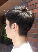 クールメンズショートヘア