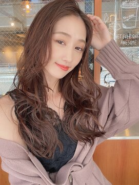 シェルター バイ トウキョウ(Shelter by TOKYO) 似合わせ抜け感ロング×イルミナカラー