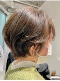 西村　【フレアバングのショート】
