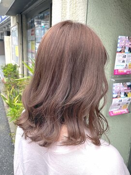 ブーミー(Bor mee) 【bormee】ハイ透明感カラー/シアーグレージュ/垢抜け