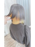 シルバー×インナーイエロー