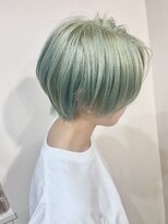 ドライブ(drive)&nbsp;ミントカラー　ハンサムショート　ケアブリーチカラー
