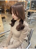 韓国風くびれヘア【カット+カラー+トリートメント9900円】