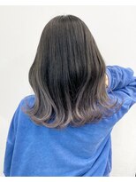 アンブル リュクス 池袋(amble luxe)&nbsp;グレーベージュ ニュアンスカラー ミルクティーピンク ブルー