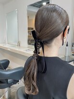 ベロア推し！お呼ばれヘアセット【銀座ヘアセット】