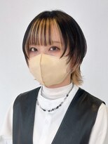 アルバム 池袋(ALBUM)&nbsp;ボブくびれウルフ_ショコラアッシュヘルシースタイル_ba427692