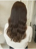 透け感オリーブグレージュ