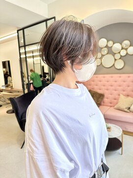 サンド 大阪梅田(sand) ＠yugo_sandショコラアッシュ/ヘルシースタイル/ふんわりカール