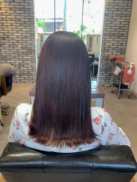 ユニ(Uni.) 地毛風ストレート