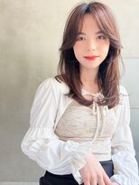 【ARTE表参道/青山】モテ髪ミディアム×ブリーチなし透明感
