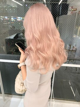 ランテルディ 渋谷(LANTERDIT) ベージュピンク　ハイトーン　韓国風　イメチェン