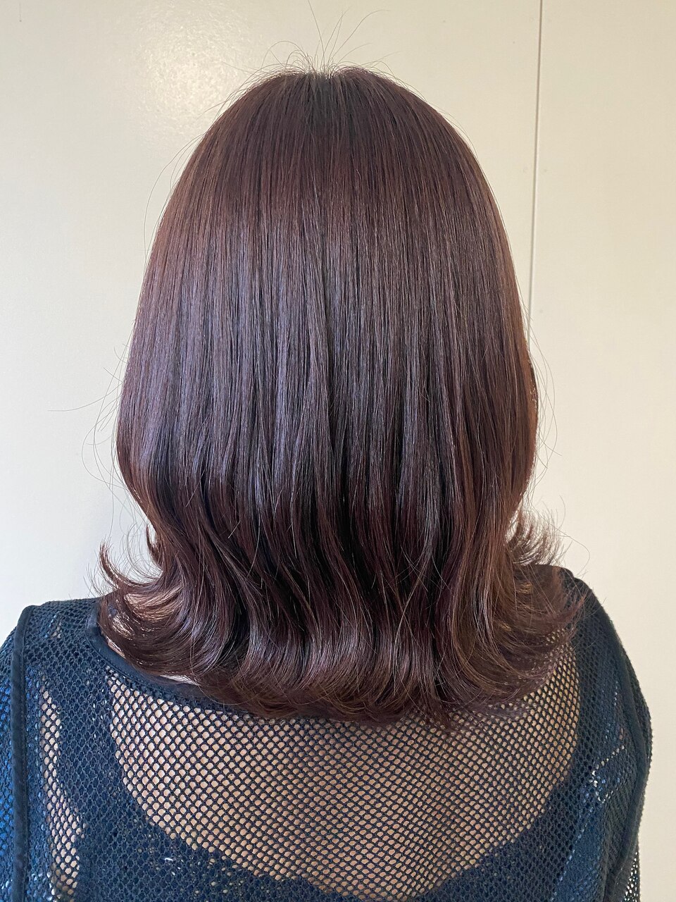 チョコレートブラウン◯マロンブラウン◯くびれヘア◯外ハネ