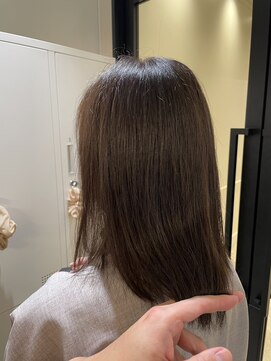 サンタフェ 名駅店(Santa'Fe) Santa'Fe式脱白髪染め白髪ぼかしカラー/ロング