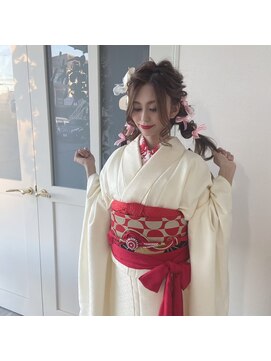 エミュウ(Emeu) 成人式ヘアメイク