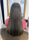 《GRANDLINE友田千栄》髪質改善トリートメントで作る艶髪ロング