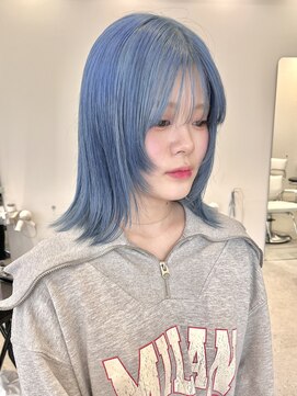 イリ(iLi) 【iLi×REN】ペールブルー/ブルーシルバー