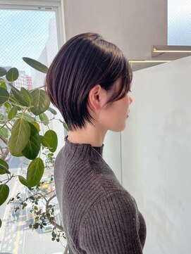 ガリカ 大名(Gallica) 【森千晶】艶髪透明感ココアブラウン/大人フェミニンショート