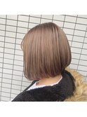 ボブ/ベージュカラー/ミルクティーベージュ
