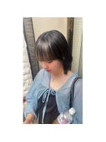 アース 熊本下通店(HAIR & MAKE EARTH)&nbsp;前髪インナーカラー♪