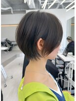 ビューナゴヤ 名駅(VIEW NAGOYA)&nbsp;魅力倍増カールシアーカラーショートヘアダークアッシュ