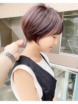 アンド ストーリーズ(&STORIES)&nbsp;ショートボブ髪型20代30代40代50代前髪あり前髪なし面長丸顔小林