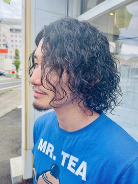 クオリア(Quaria) メンズロングパーマスタイル/スパイラル/ツイストスパイラル♪