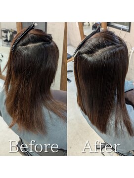 スリー(THREE) 髪質改善トリートメント  縮毛矯正　髪質改善ストレート　酸性