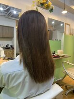 エシカル(ethical)&nbsp;【髪質改善】酸性ストレート(根本中心)