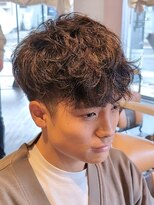 ボイスバーバー 高野店(VOICE BARBER)&nbsp;横顔決まるゆるふわパーマ