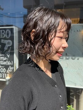 ヘアー ラボ(hair labo) 【hair labo.】ウェーブボブ