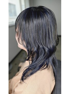 浮雲(UKIGUMO) レイヤースタイル×ブルーハイライト
