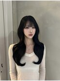 韓国レイヤーカット