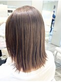 雨季に負けない酸性ストレートボブ