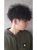 スパイラルパーマ