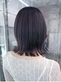 髪質改善似合わせ前髪カットイメチェンレイヤーダークブルー