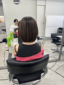 クレア 上大岡(CREA) ハイライトバレイヤージュダブルカラーケアブリーチ30代40代50代