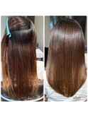 超高濃度水素プレミアムエイジングケアストレート#縮毛矯正