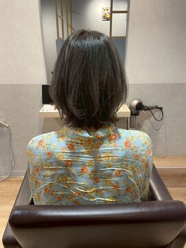 コモン 学芸大学(COMON) 暗めカラー/フェイスフレーミング[学芸大学駅/ドライカット]