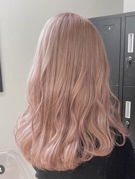 ペレ 梅田(PELE) くびれヘア/アプリコットオレンジ/夏のヘアアレンジ/梅田