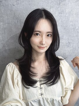 リンクエン(Link enn) 【ハッシュカット】髪質改善/韓国ヘア/トレンド/縮毛矯正