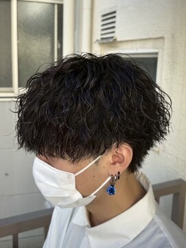 ビカムメンズヘアー 栄店(become men's hair) 無造作パーマ/波巻き/カットパーマ/名古屋/栄/メンズ