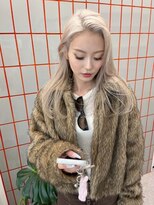 ペレ 梅田(PELE) ミディアムヘア/デザインカラー/フェイスフレーミング/梅田