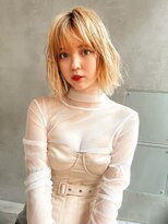 エイミー(Aimee)&nbsp;Aimee町田　ブロンド×濡れ髪風セット