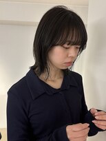 オルカ(orca)&nbsp;【yurino】ミディアムレイヤー/アッシュグレー