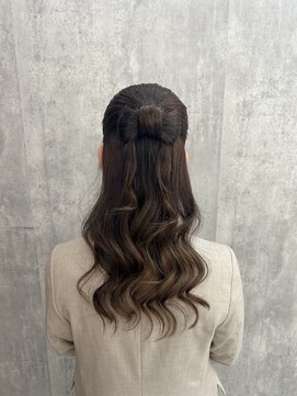 ディーボーイリタ 光の森(D-BOY Lita) リボンハーフアップ