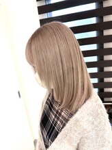 【ミルクティーベージュなど柔らかい透明感カラー】