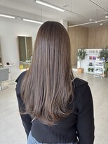 ミリ 奈良店(mm)&nbsp;オリーブベージュ/透明感カラー/韓国/髪質改善/奈良駅/奈良/