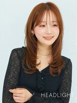 グラ デザイン アンド ヘアー 四条烏丸店(GRAS DESIGN & HAIR by HEADLIGHT) 小顔似合わせ韓国ミディアムレイヤーウルフくびれ大人イメチェン