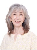 50代・60代のグレイヘアの方に◎セミロングパーマスタイル